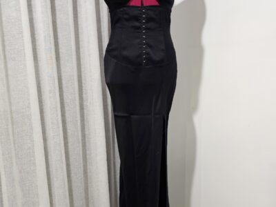 Black evening dress